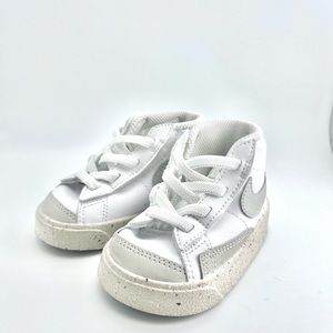 Baby Size 4c - NIKE BLAZER MID '77 - WHITE/LIGHT
BONE/VOLT